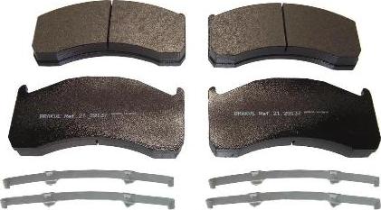 AIR FREN 21.29137 - Set placute frana,frana disc aaoparts.ro