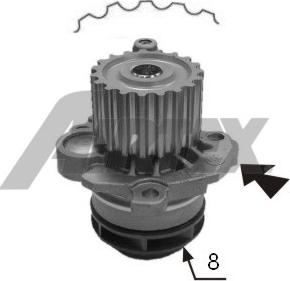 Airtex 1998 - Pompa apa aaoparts.ro