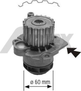 Airtex 1671 - Pompa apa aaoparts.ro