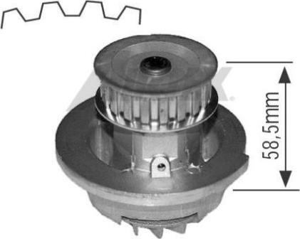 Airtex 1163 - Pompa apa aaoparts.ro