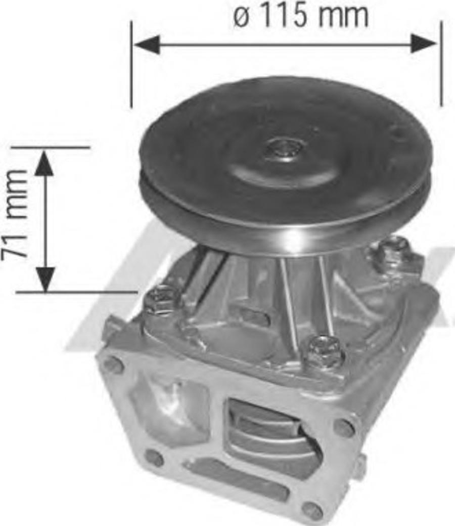 Airtex 1376 - Pompa apa aaoparts.ro