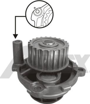 Airtex 1703 - Pompa apa aaoparts.ro