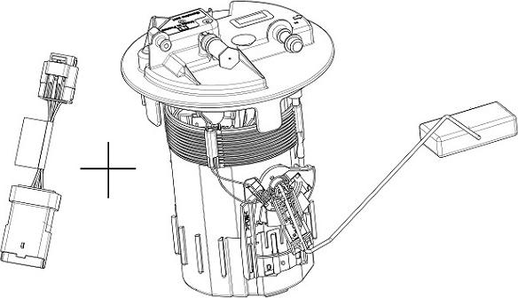 AIS AIS00123 - Modul alimentare combustibil aaoparts.ro