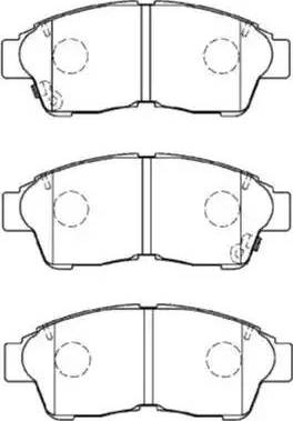 AISIN A1N048 - Set placute frana,frana disc aaoparts.ro