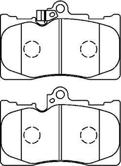 AISIN A1N166 - Set placute frana,frana disc aaoparts.ro