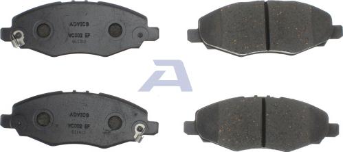 AISIN A1N138 - Set placute frana,frana disc aaoparts.ro