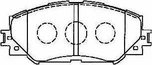 AISIN A1N128 - Set placute frana,frana disc aaoparts.ro