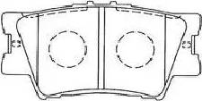 AISIN A2N130 - Set placute frana,frana disc aaoparts.ro