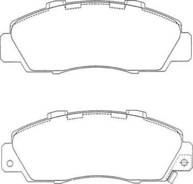 AISIN ASN-187 - Set placute frana,frana disc aaoparts.ro