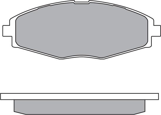 AISIN ASN-2046 - Set placute frana,frana disc aaoparts.ro