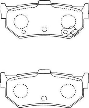 AISIN ASN-236W - Set placute frana,frana disc aaoparts.ro
