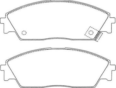 AISIN ASN-226 - Set placute frana,frana disc aaoparts.ro