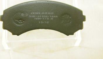 AISIN ASN-2202 - Set placute frana,frana disc aaoparts.ro