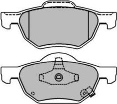 AISIN ASN-2234 - Set placute frana,frana disc aaoparts.ro