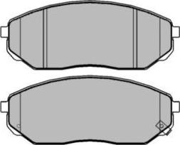 AISIN ASN-2231 - Set placute frana,frana disc aaoparts.ro