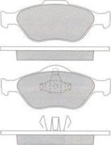 AISIN ASN-2225 - Set placute frana,frana disc aaoparts.ro