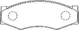 AISIN B1N003 - Set placute frana,frana disc aaoparts.ro
