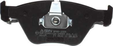 AISIN BPBM-1009 - Set placute frana,frana disc aaoparts.ro