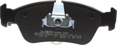 AISIN BPBM-1001 - Set placute frana,frana disc aaoparts.ro