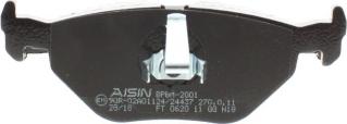 AISIN BPBM-2001 - Set placute frana,frana disc aaoparts.ro