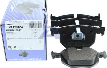 AISIN BPBM-2012 - Set placute frana,frana disc aaoparts.ro