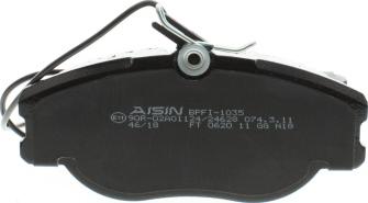 AISIN BPFI-1035 - Set placute frana,frana disc aaoparts.ro