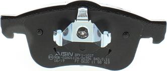 AISIN BPFI-1027 - Set placute frana,frana disc aaoparts.ro