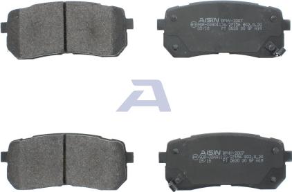 AISIN BPHY-2007 - Set placute frana,frana disc aaoparts.ro