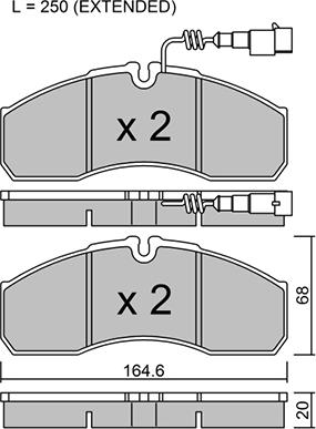 AISIN BPNI-1016 - Set placute frana,frana disc aaoparts.ro