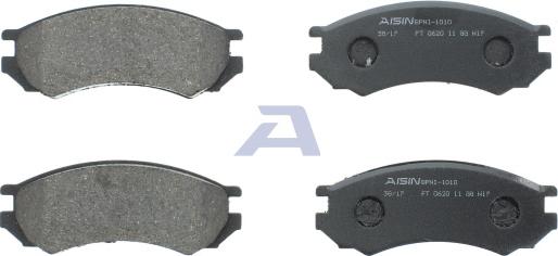 AISIN BPNI-1010 - Set placute frana,frana disc aaoparts.ro