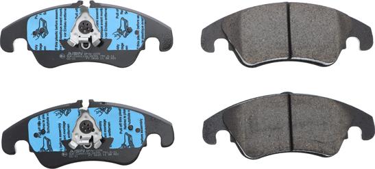 AISIN BPVW-1038 - Set placute frana,frana disc aaoparts.ro