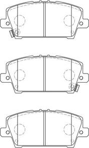 AISIN C1N085 - Set placute frana,frana disc aaoparts.ro