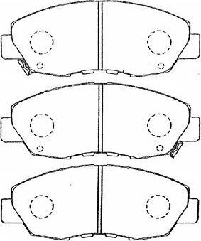 AISIN C1N034 - Set placute frana,frana disc aaoparts.ro