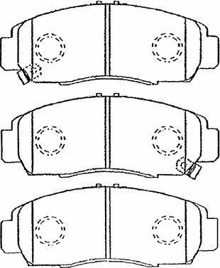 AISIN C1N026 - Set placute frana,frana disc aaoparts.ro