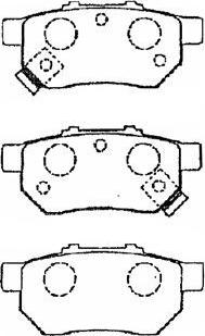 AISIN C2N022 - Set placute frana,frana disc aaoparts.ro