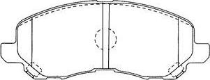 AISIN D1N048 - Set placute frana,frana disc aaoparts.ro