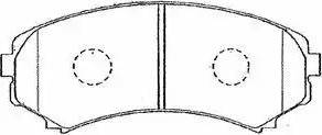 AISIN D1N003 - Set placute frana,frana disc aaoparts.ro