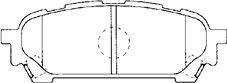 AISIN F2N016 - Set placute frana,frana disc aaoparts.ro