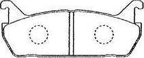 AISIN G2N010 - Set placute frana,frana disc aaoparts.ro