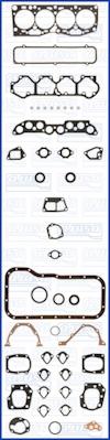 Ajusa 50102100 - Set garnituri complet, motor aaoparts.ro
