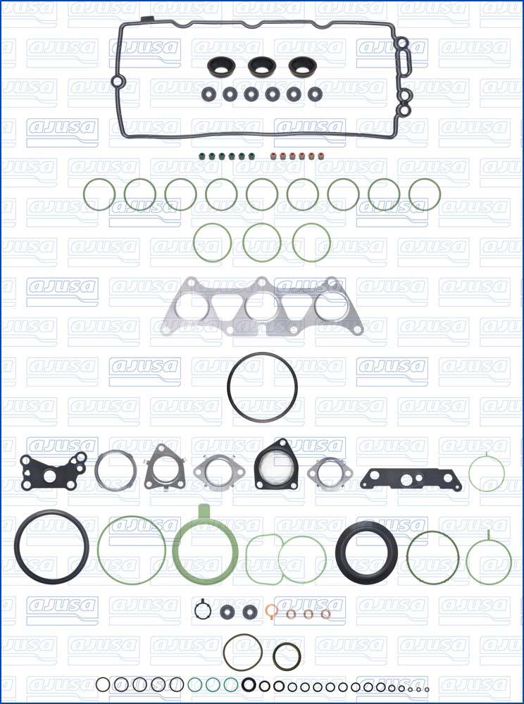 Ajusa 53092800 - Set garnituri, chiulasa aaoparts.ro