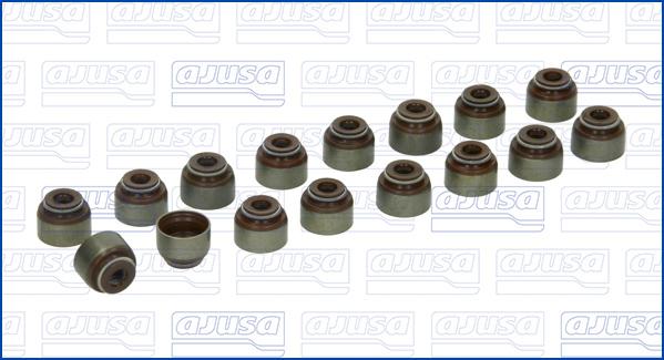 Ajusa 57016600 - Set garnituri, ax supape aaoparts.ro