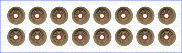 Ajusa 57039000 - Set garnituri, ax supape aaoparts.ro