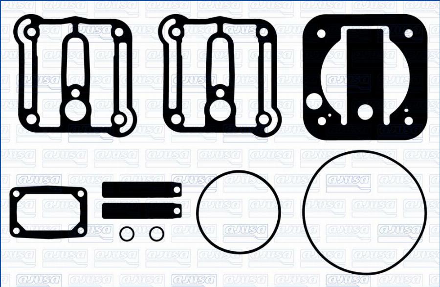 Ajusa BC00020 - Set reparatie, compresor aaoparts.ro