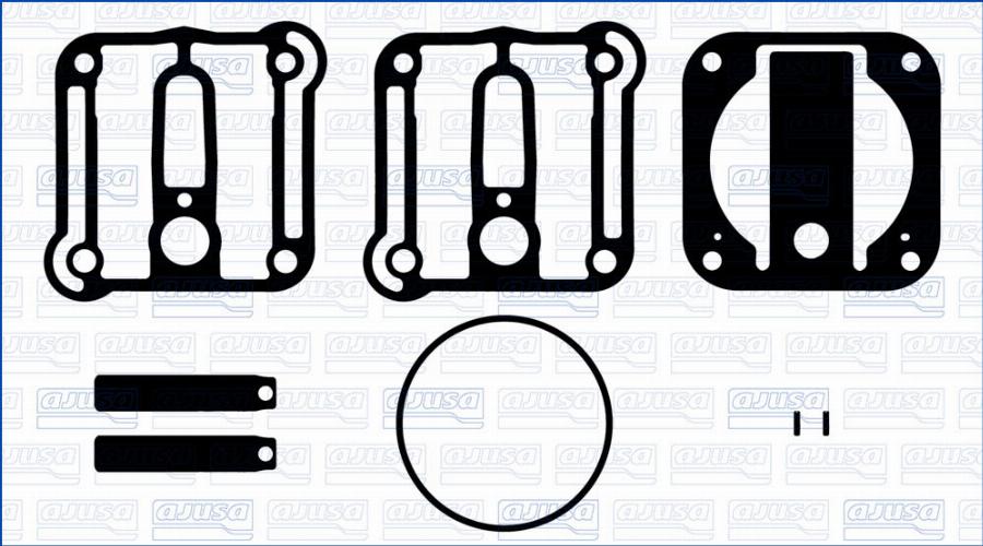 Ajusa BC00027 - Set reparatie, compresor aaoparts.ro
