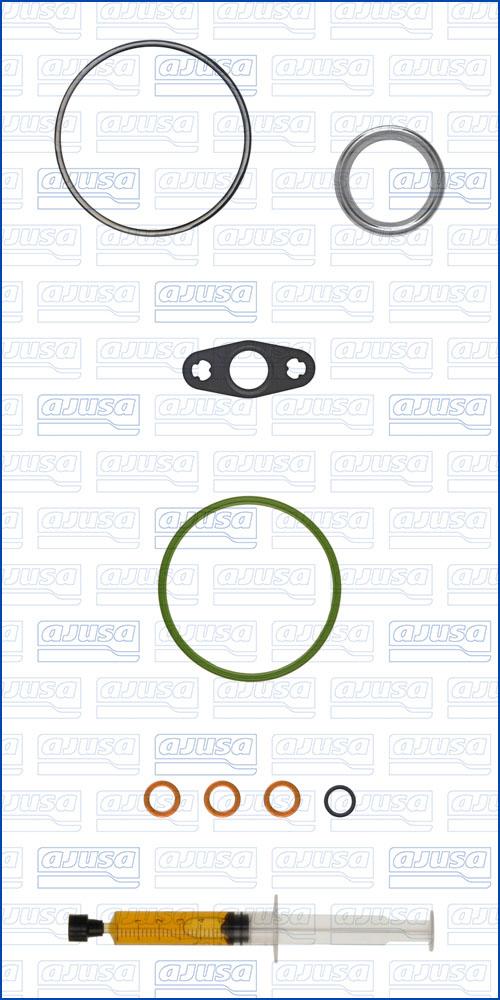 Ajusa JTC12860 - Set montaj, turbocompresor aaoparts.ro