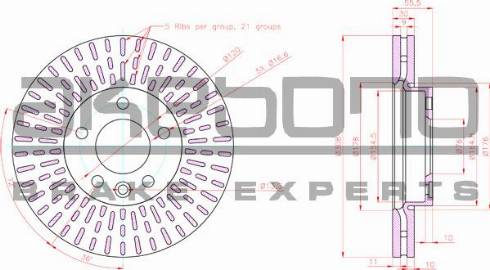Akebono BN-0060 - Disc frana aaoparts.ro