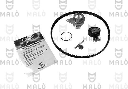 AKRON-MALÒ 1555065 - Set pompa apa + curea dintata aaoparts.ro