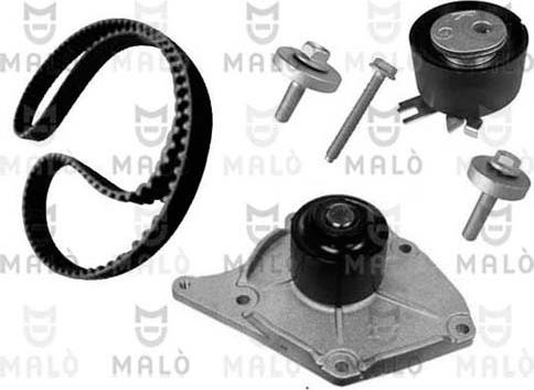 AKRON-MALÒ 1555009 - Set pompa apa + curea dintata aaoparts.ro