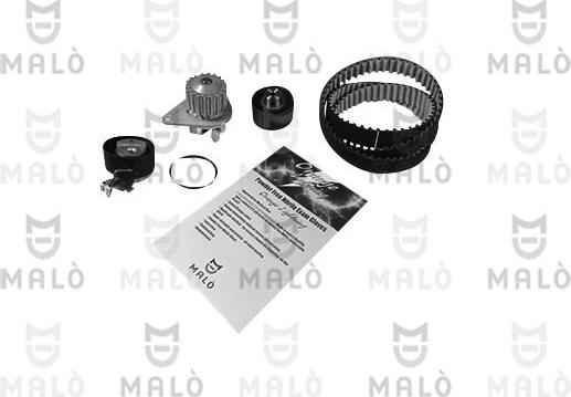 AKRON-MALÒ 1555071 - Set pompa apa + curea dintata aaoparts.ro